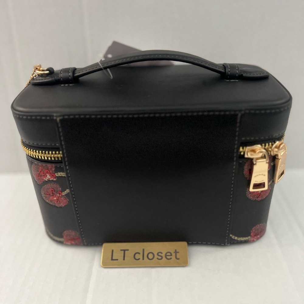 Last one! New Coach Cosmetic Case With Cherry Print # CDC13 - Picture 3 of 5